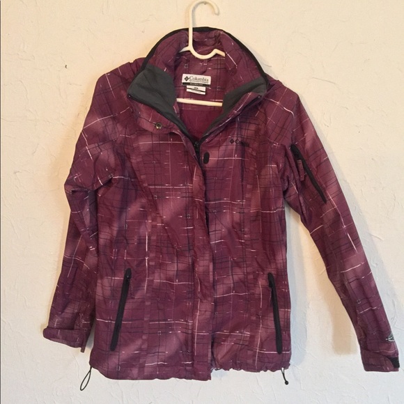 Columbia Jackets & Blazers - Columbia Purple/Black Jacket S